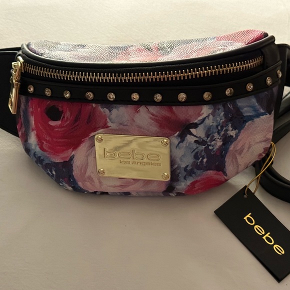 Bebe Floral Fanny Pack/Belt Bag NWT - Picture 6 of 6